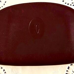 Cartier Mini Pouch “vintage” (Burgundy)
